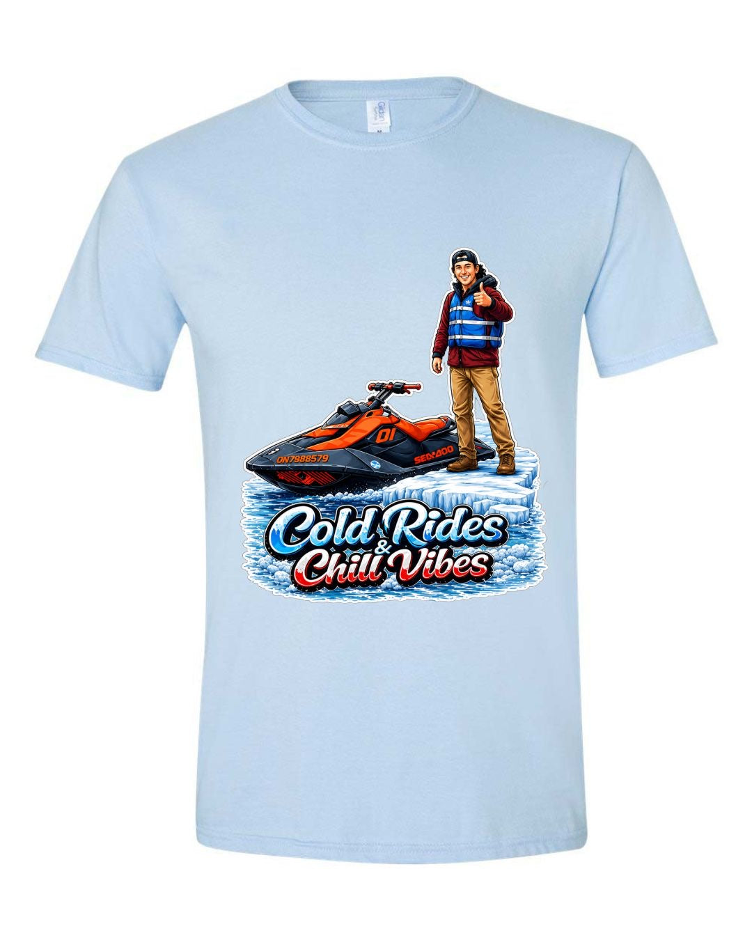 Cold Rides, Chill Vibes T-Shirt - DOUBLE ENTRIES!